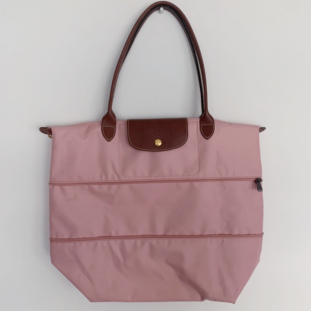 Longchamp ‘Le Pliage’ Large Expandable Tote -Pinky